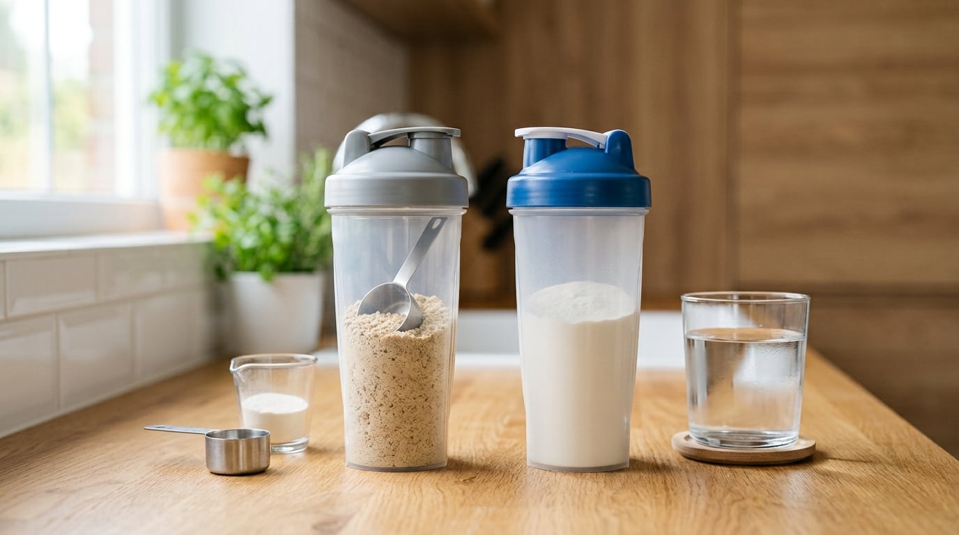 plant protein vs whey protein for beginners
