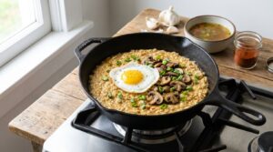 how to make savory oatmeal