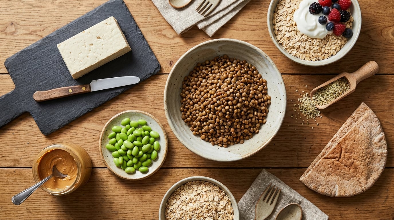 how to eat enough protein on a vegetarian diet without powder