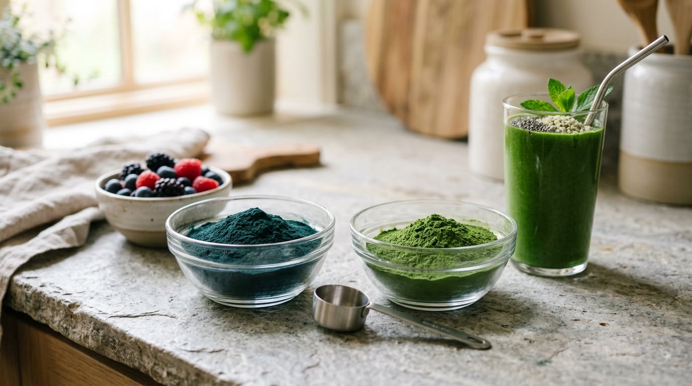 spirulina vs chlorella for everyday use