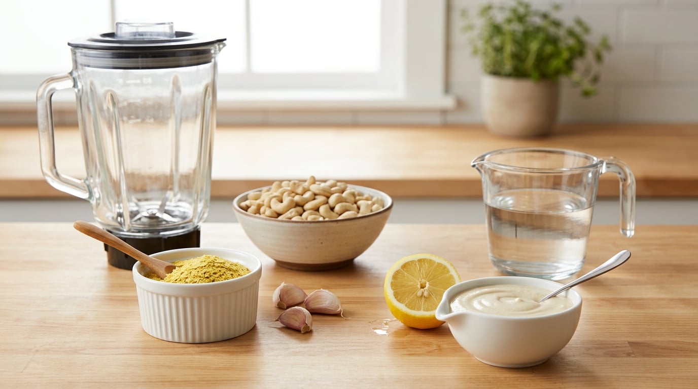 how to make cashew cheese sauce