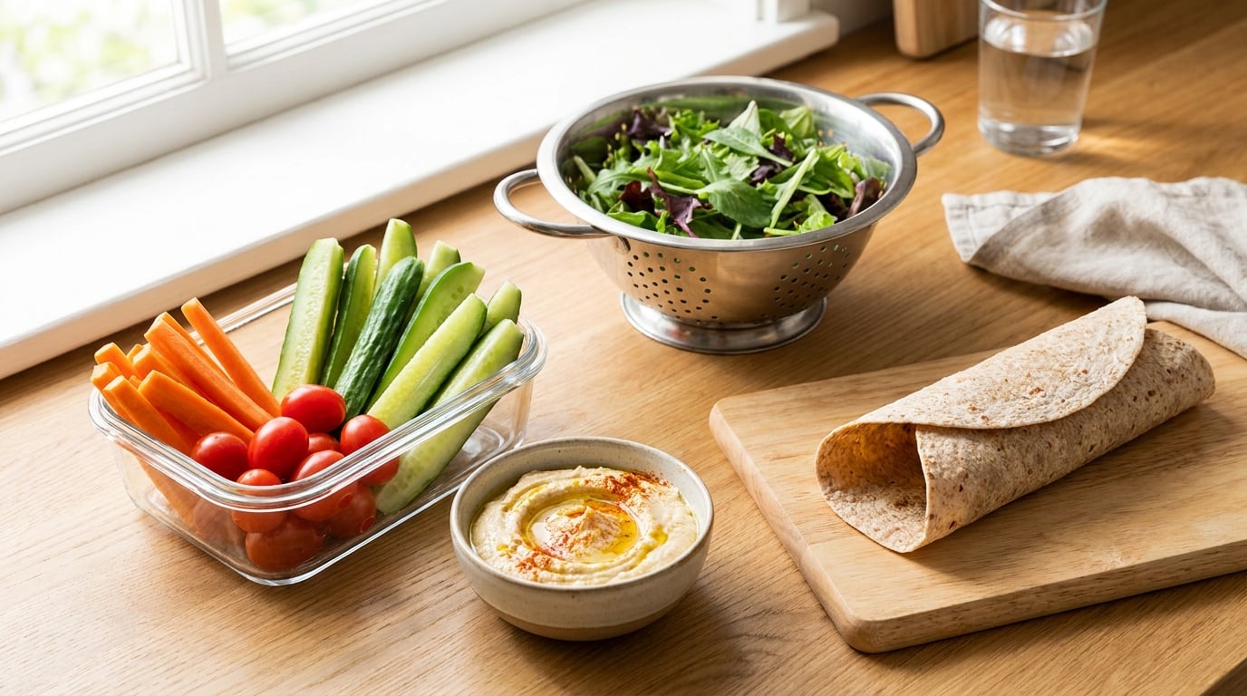 how to eat more vegetables without cooking every night