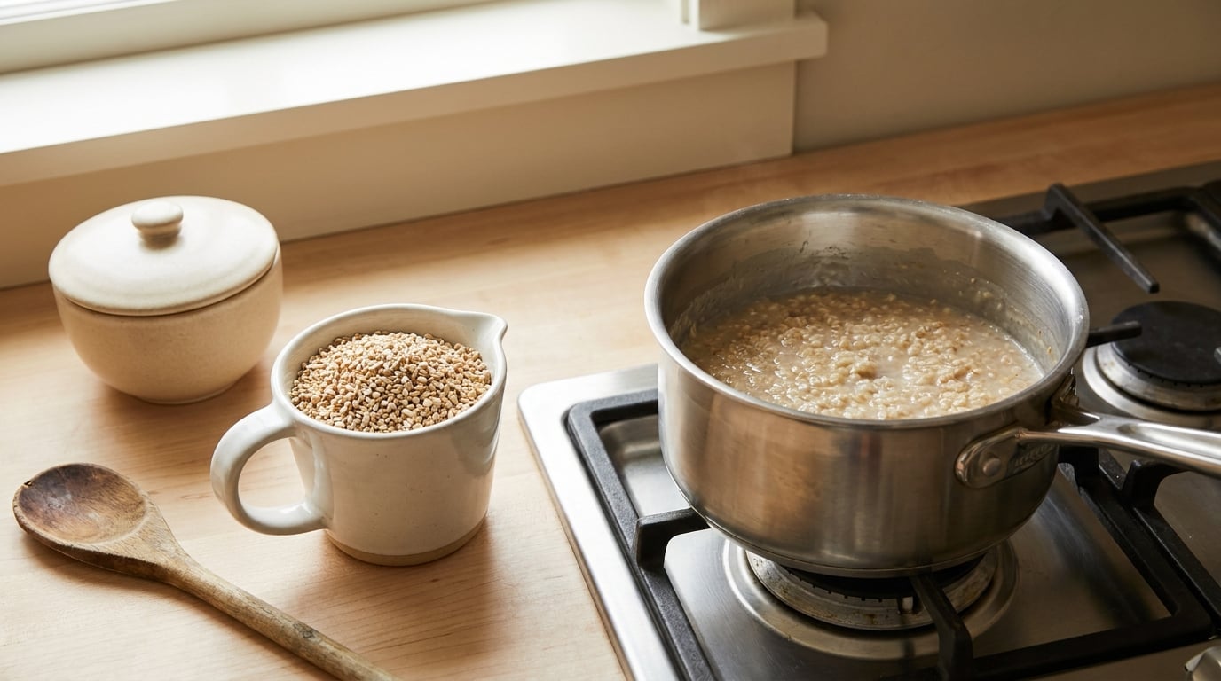 how to make steel cut oats faster