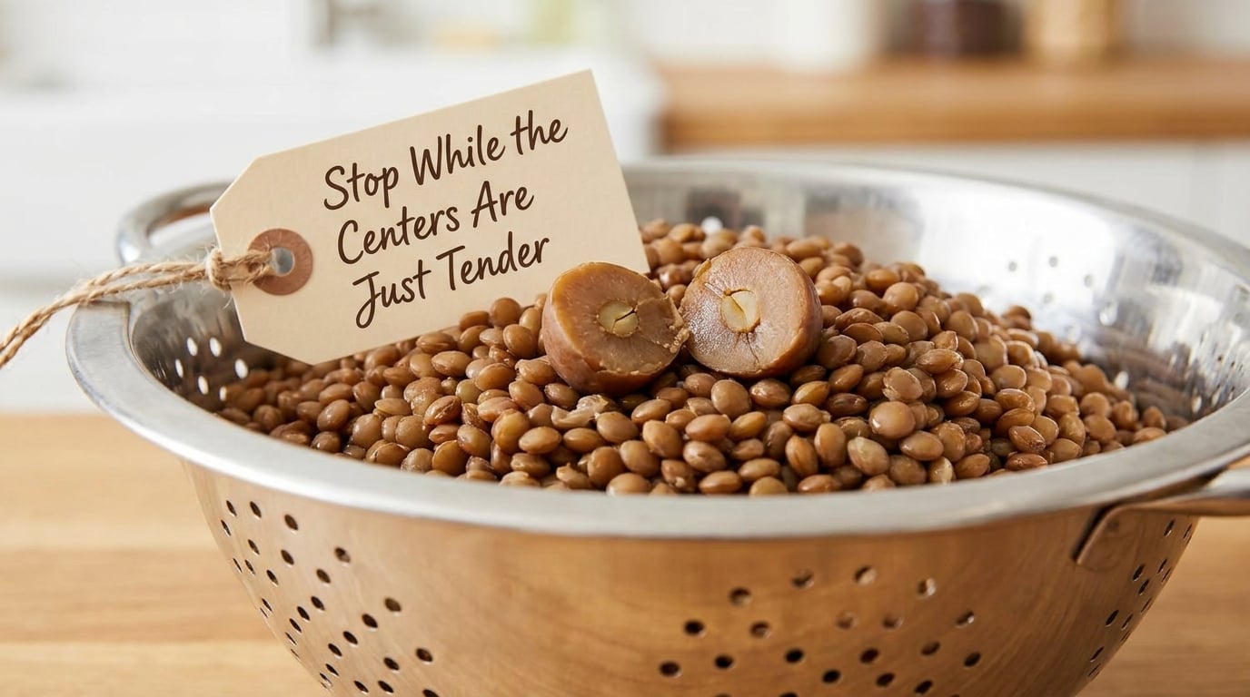 Stop While the Centers Are Just Tender