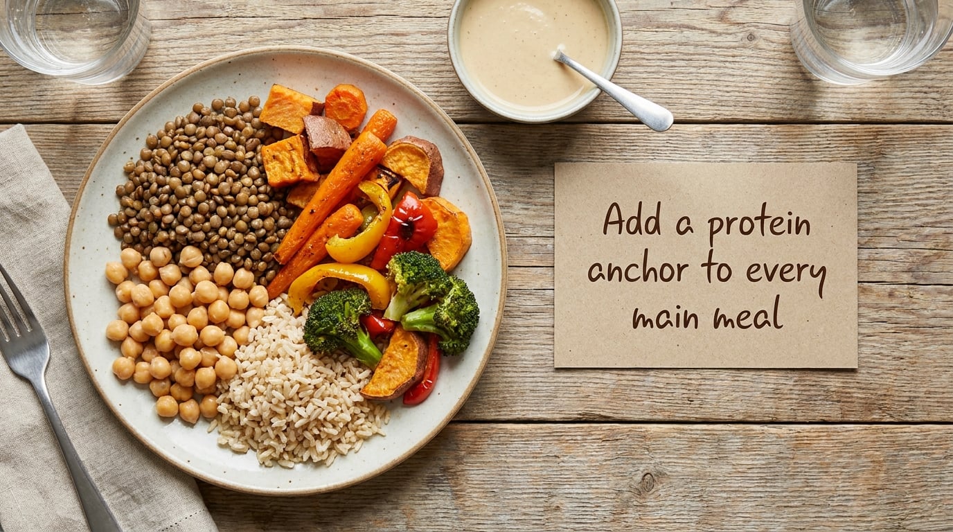 Add a protein anchor to every main meal