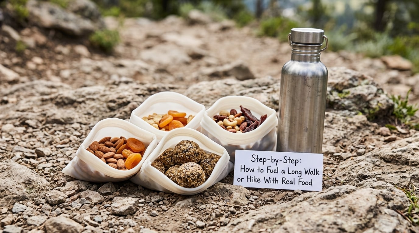 Step-by-Step: How to Fuel a Long Walk or Hike With Real Food