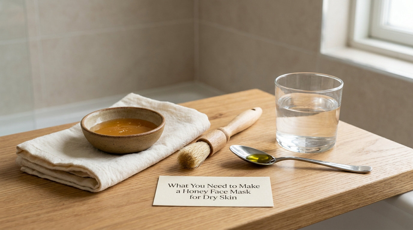 What You Need to Make a Honey Face Mask for Dry Skin