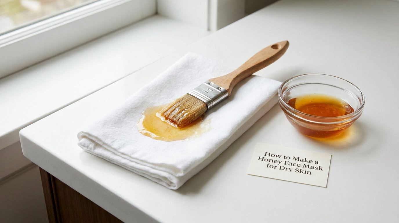 How to Make a Honey Face Mask for Dry Skin