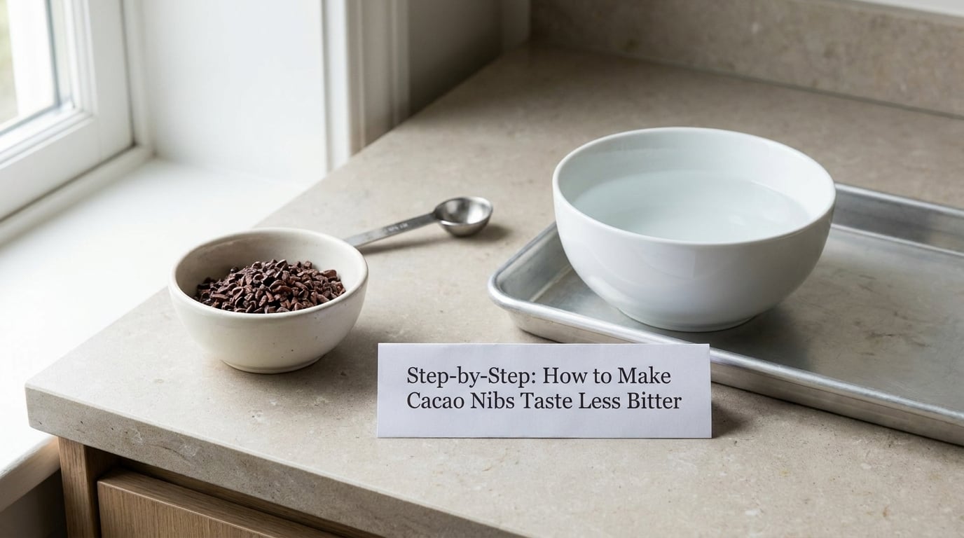 Step-by-Step: How to Make Cacao Nibs Taste Less Bitter