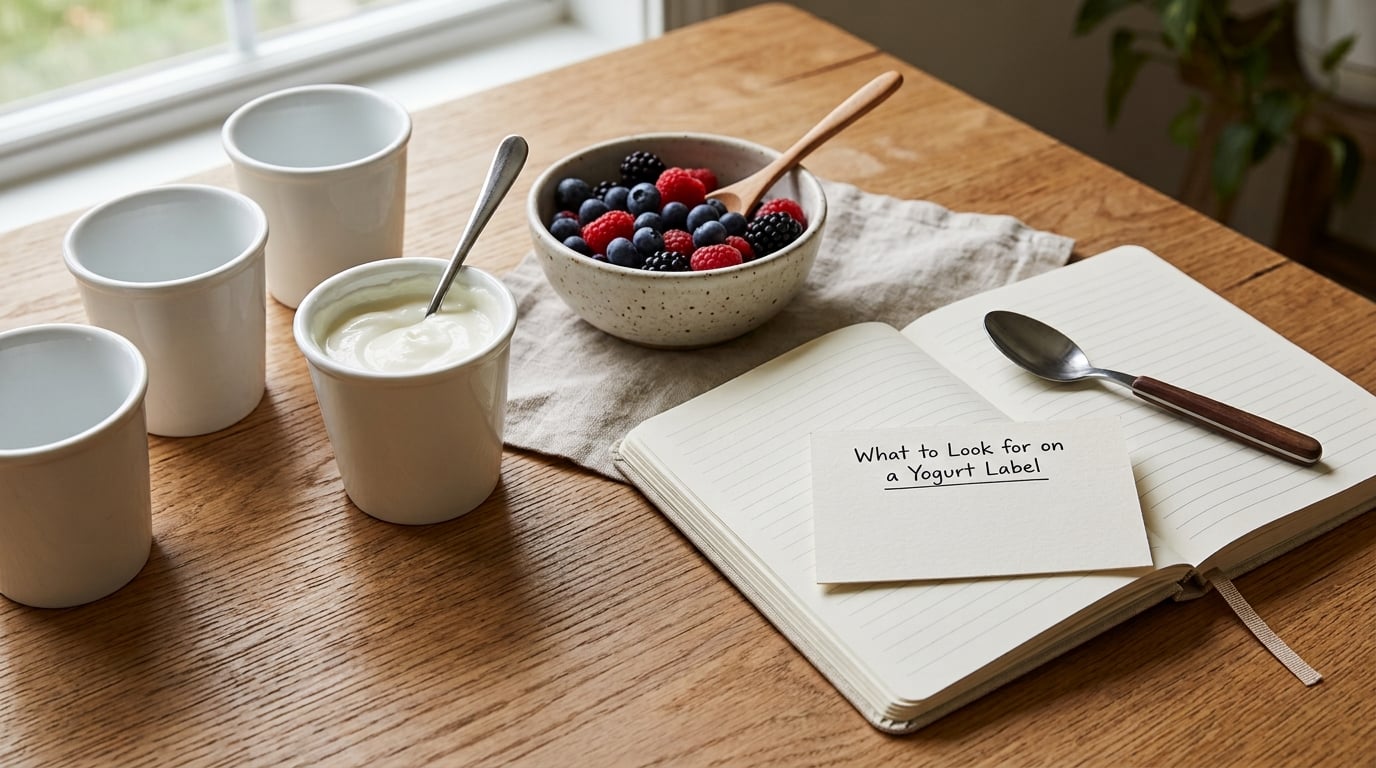 What to Look for on a Yogurt Label