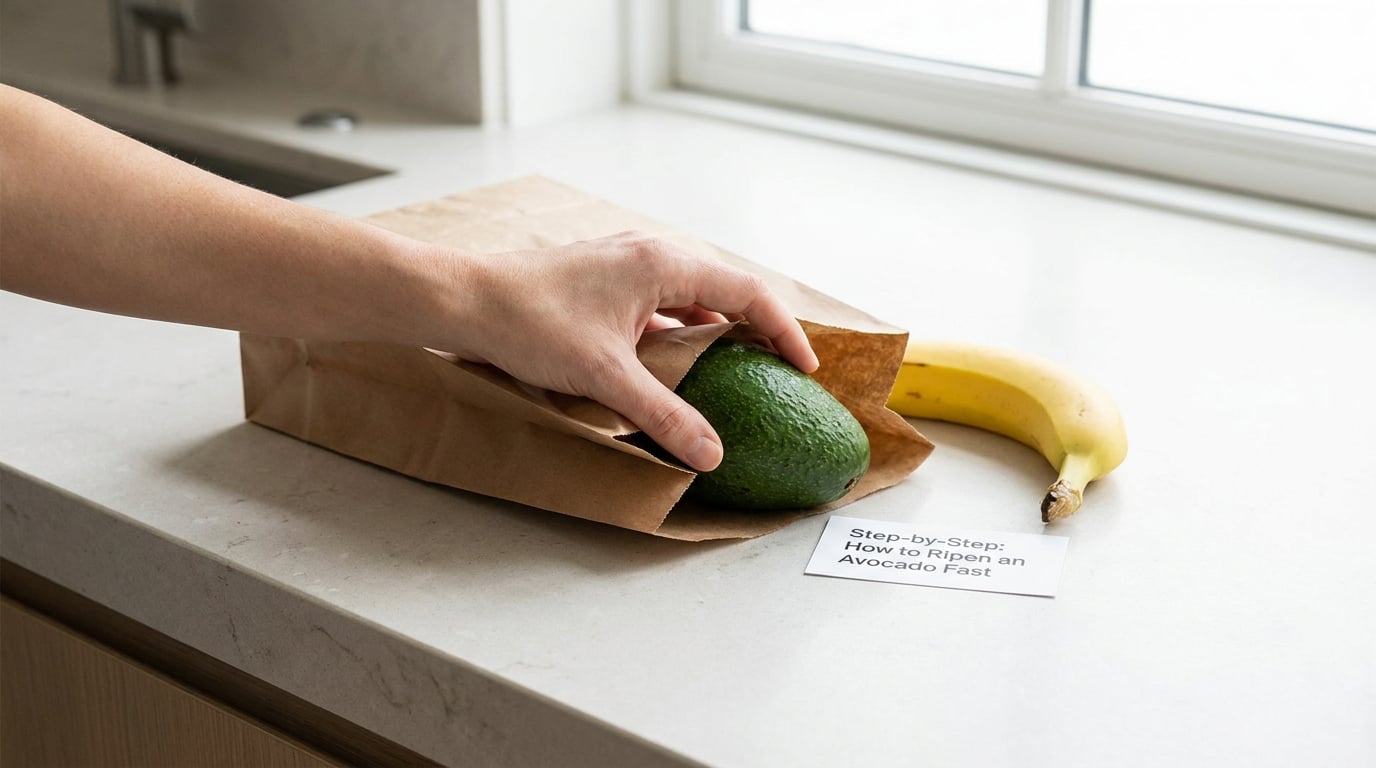 Step-by-Step: How to Ripen an Avocado Fast