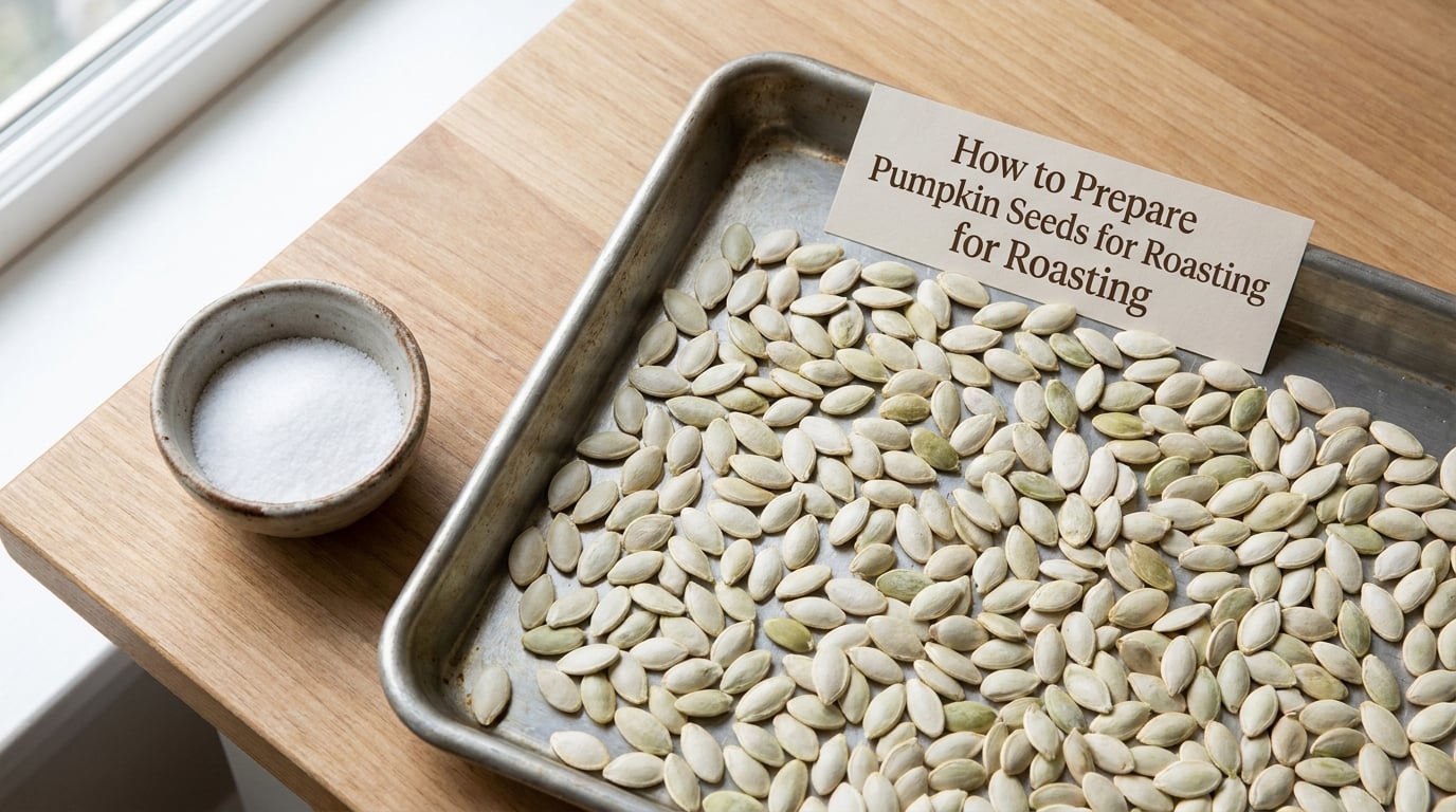 How to Prepare Pumpkin Seeds for Roasting