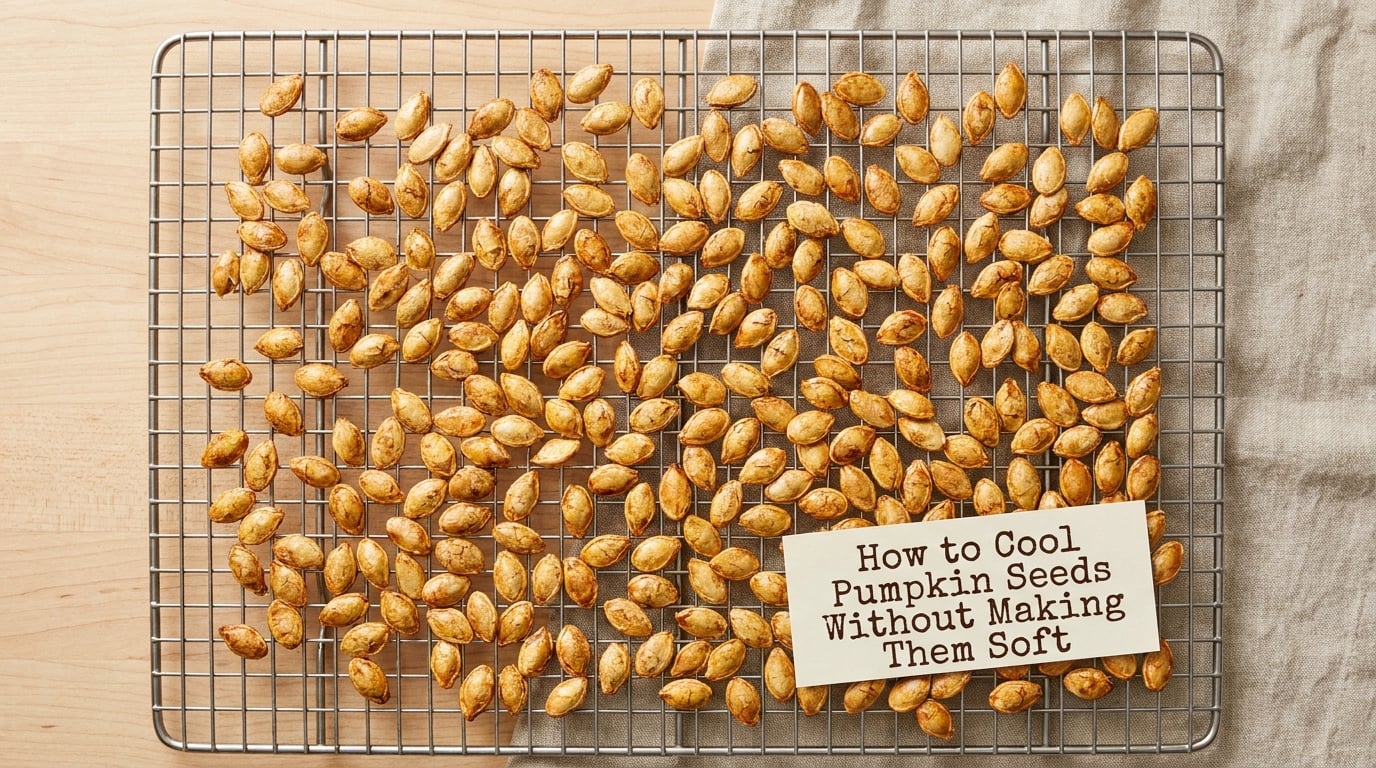 How to Cool Pumpkin Seeds Without Making Them Soft