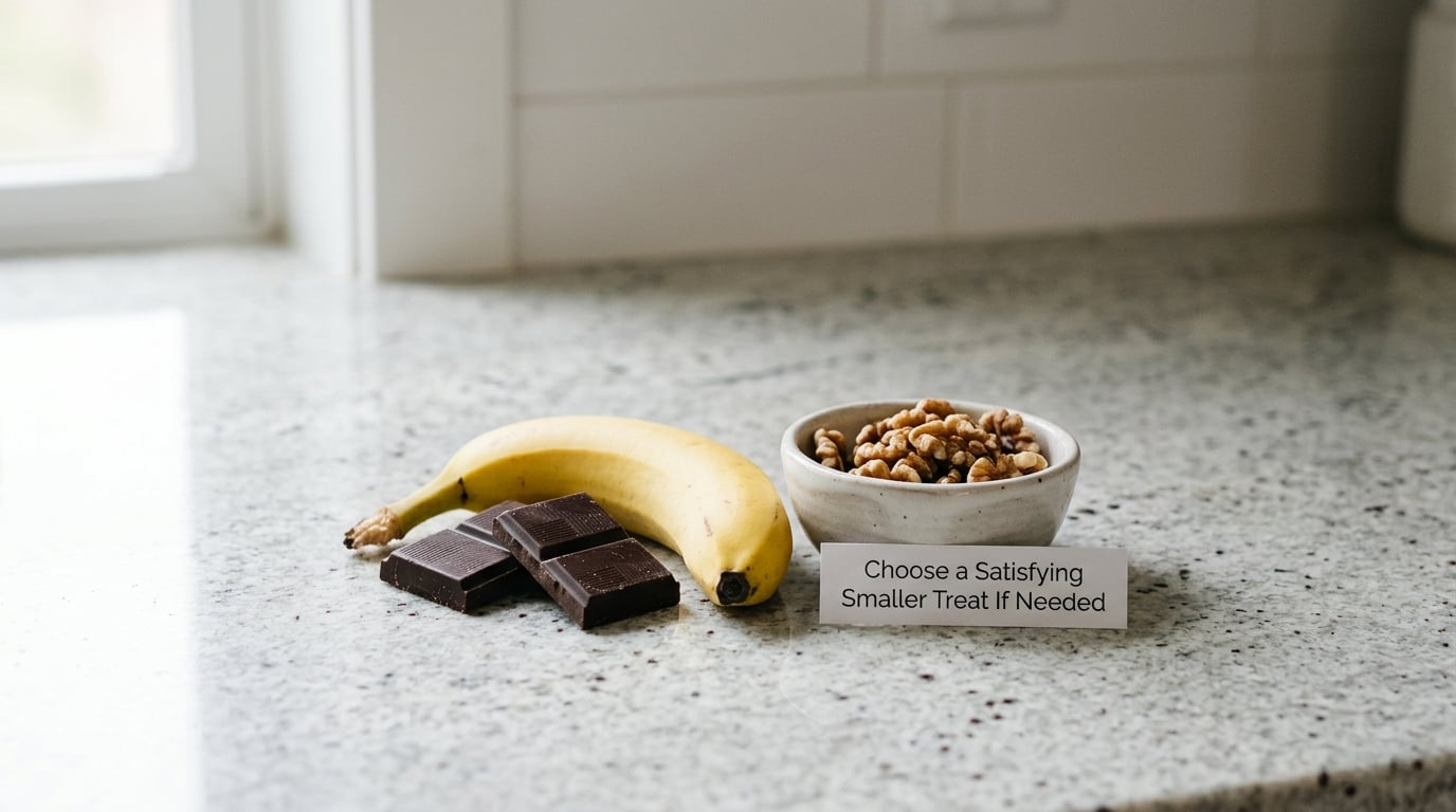 Choose a Satisfying Smaller Treat If Needed