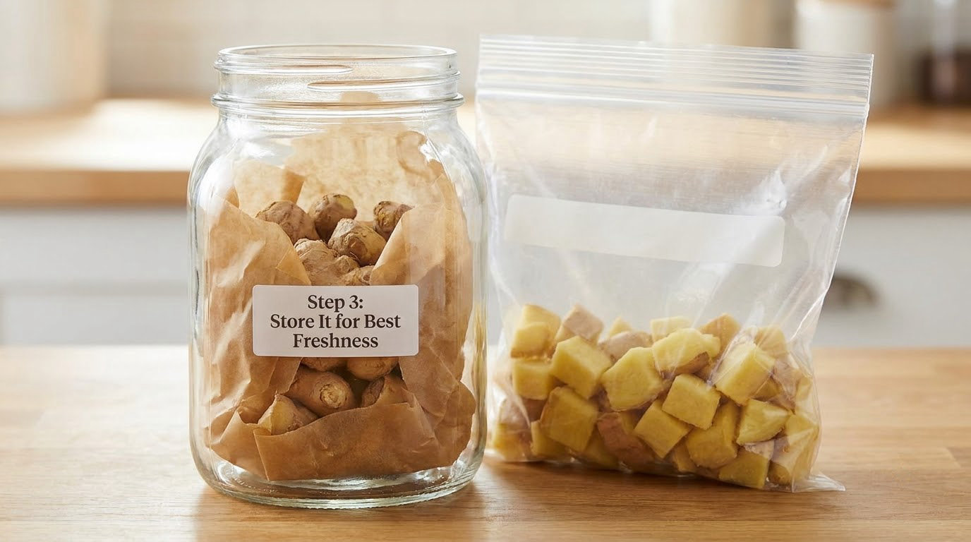 Step 3: Store It for Best Freshness