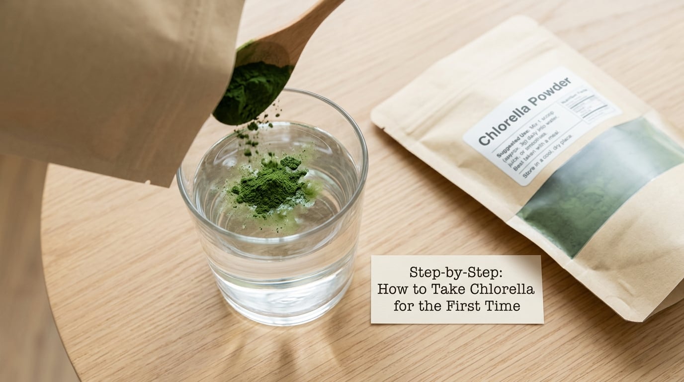 Step-by-Step: How to Take Chlorella for the First Time