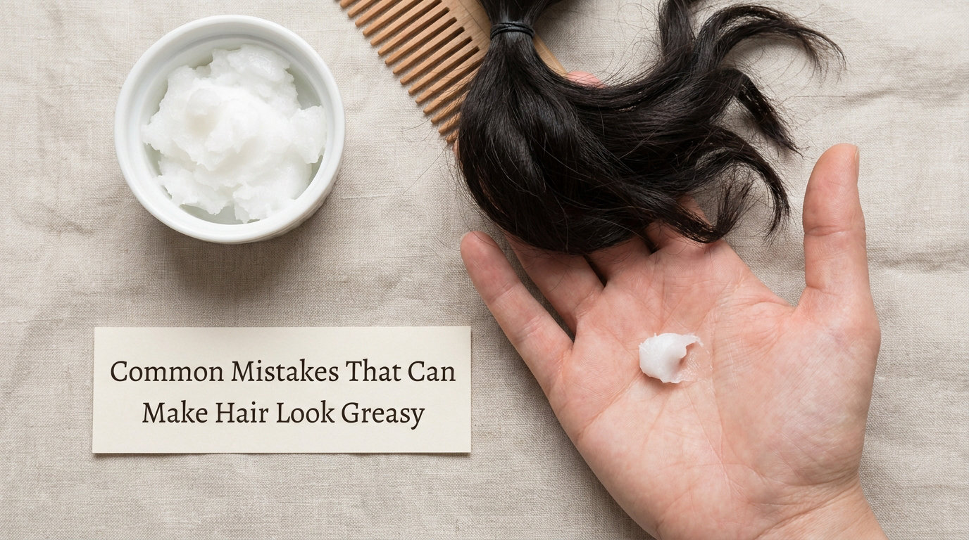 Common Mistakes That Can Make Hair Look Greasy