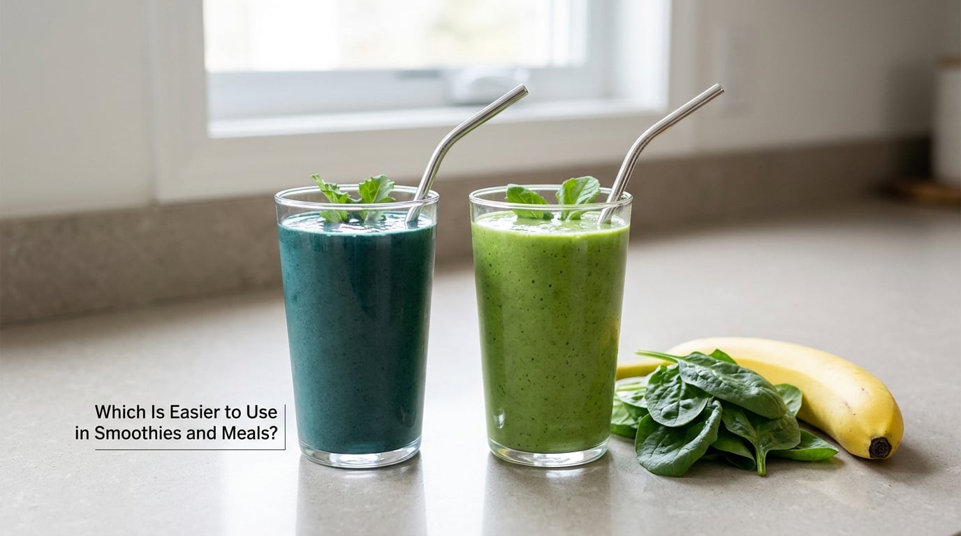 Which Is Easier to Use in Smoothies and Meals?