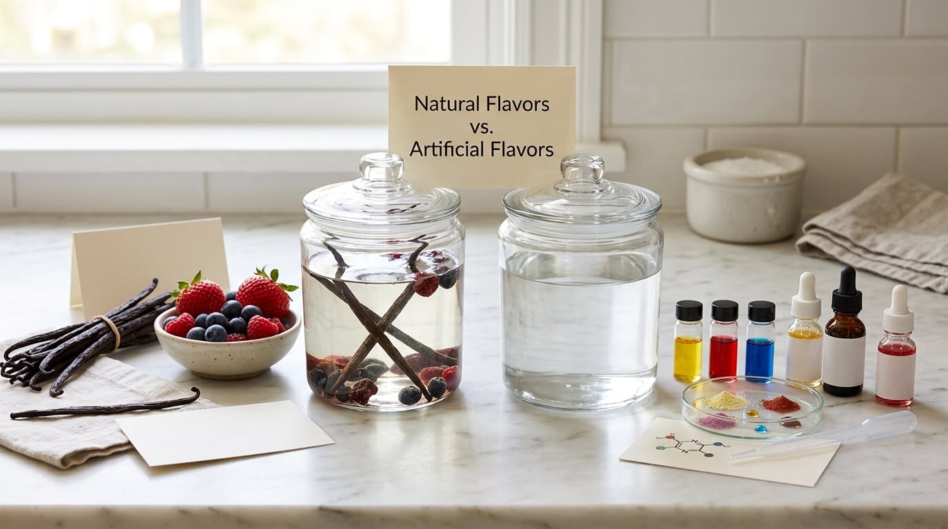 Natural Flavors vs. Artificial Flavors