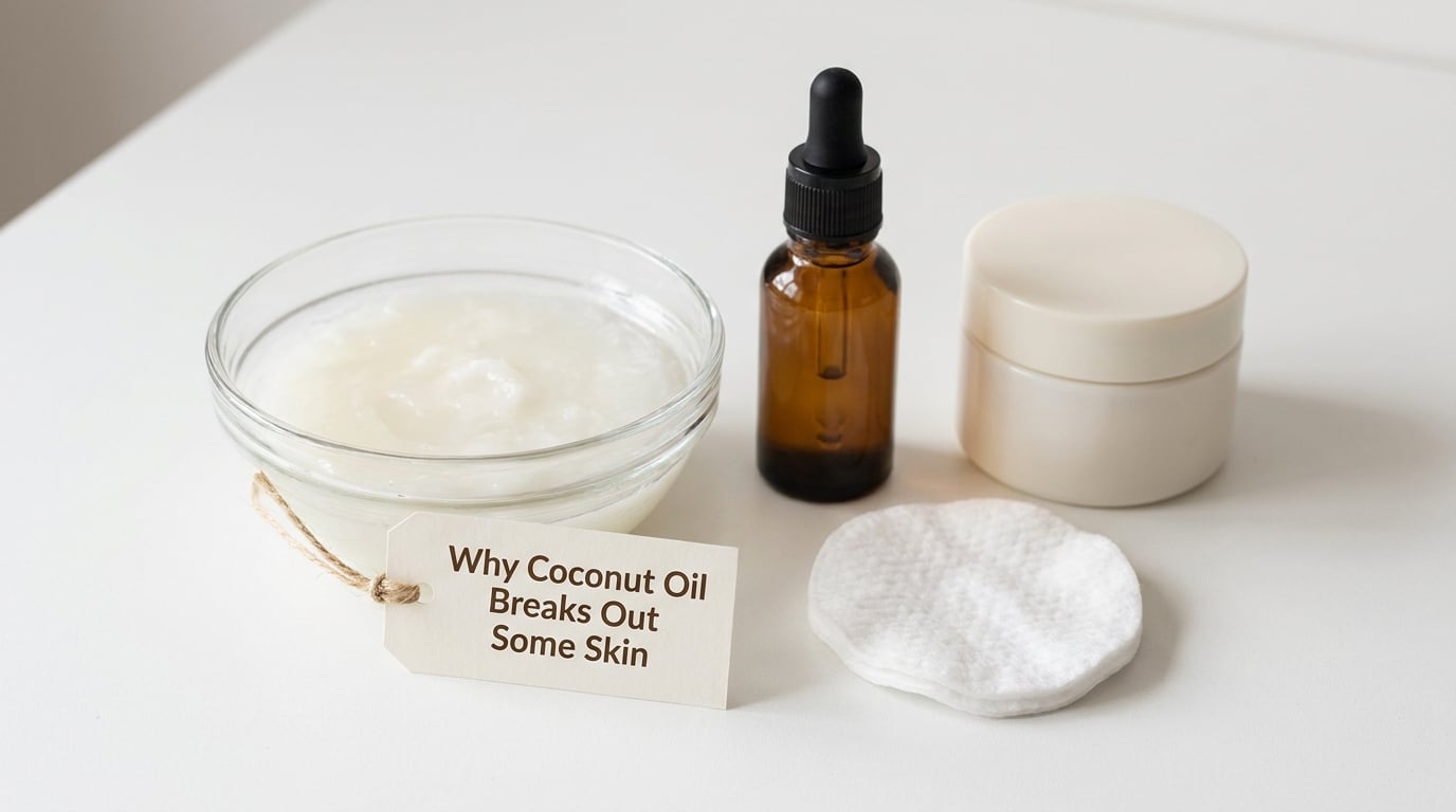 Why Coconut Oil Breaks Out Some Skin