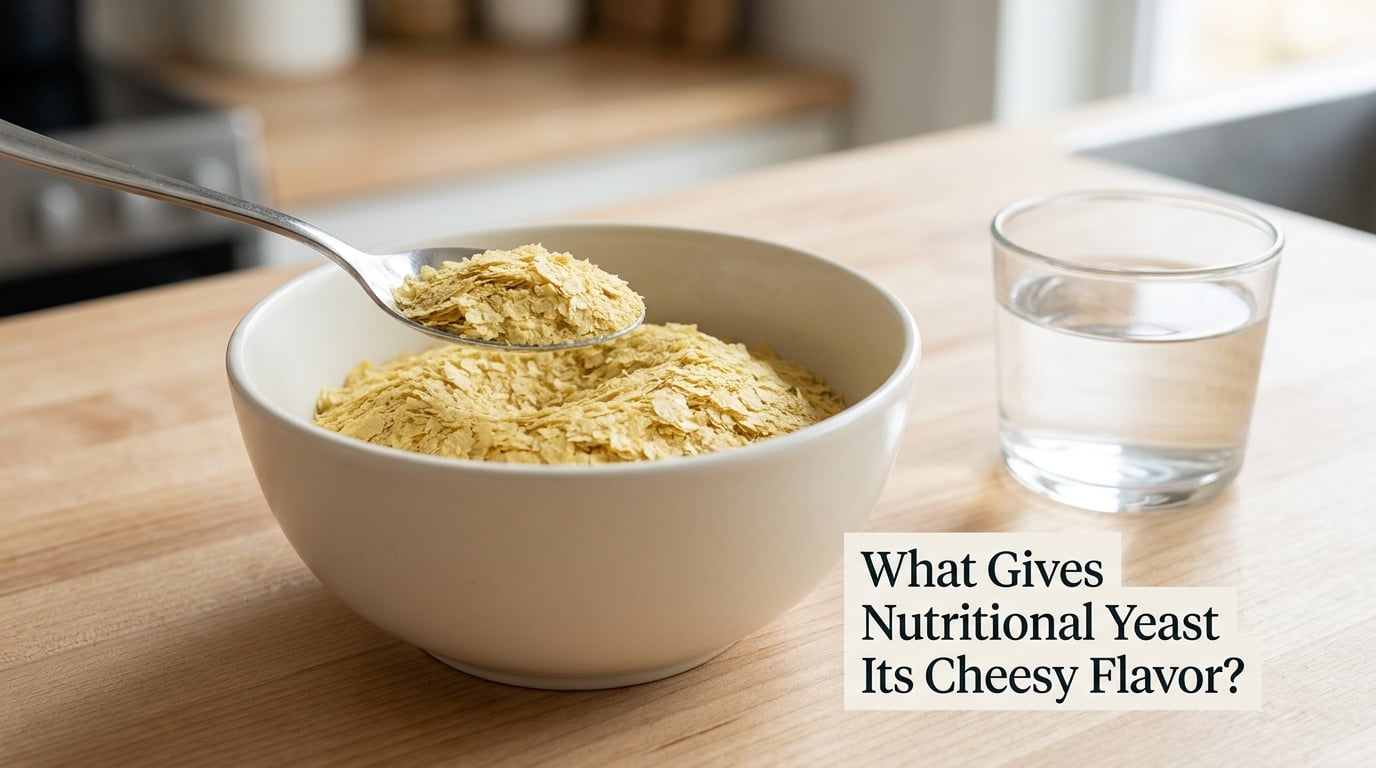 What Gives Nutritional Yeast Its Cheesy Flavor?