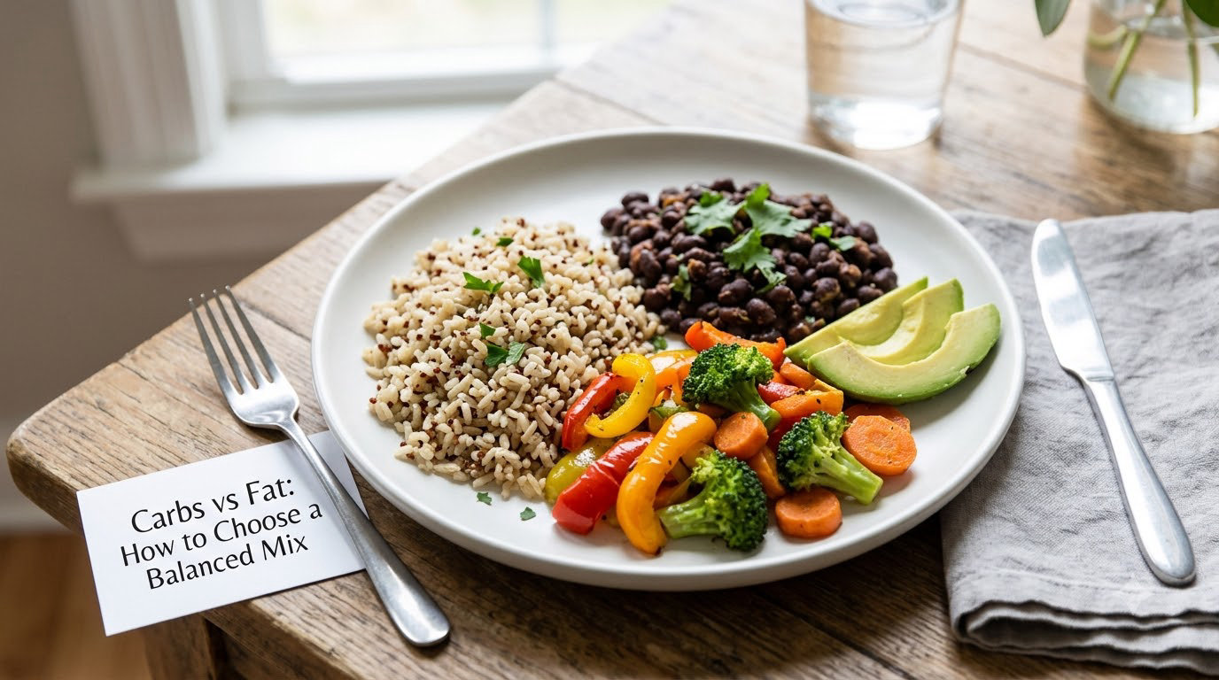 Carbs vs Fat: How to Choose a Balanced Mix