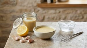 how to make a tahini dressing that is not bitter