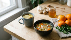 how to eat when you feel a cold coming on