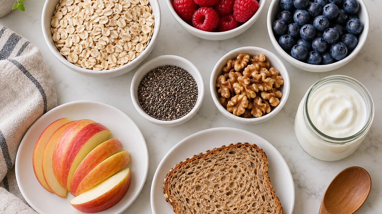 high fiber breakfast ideas that are easy