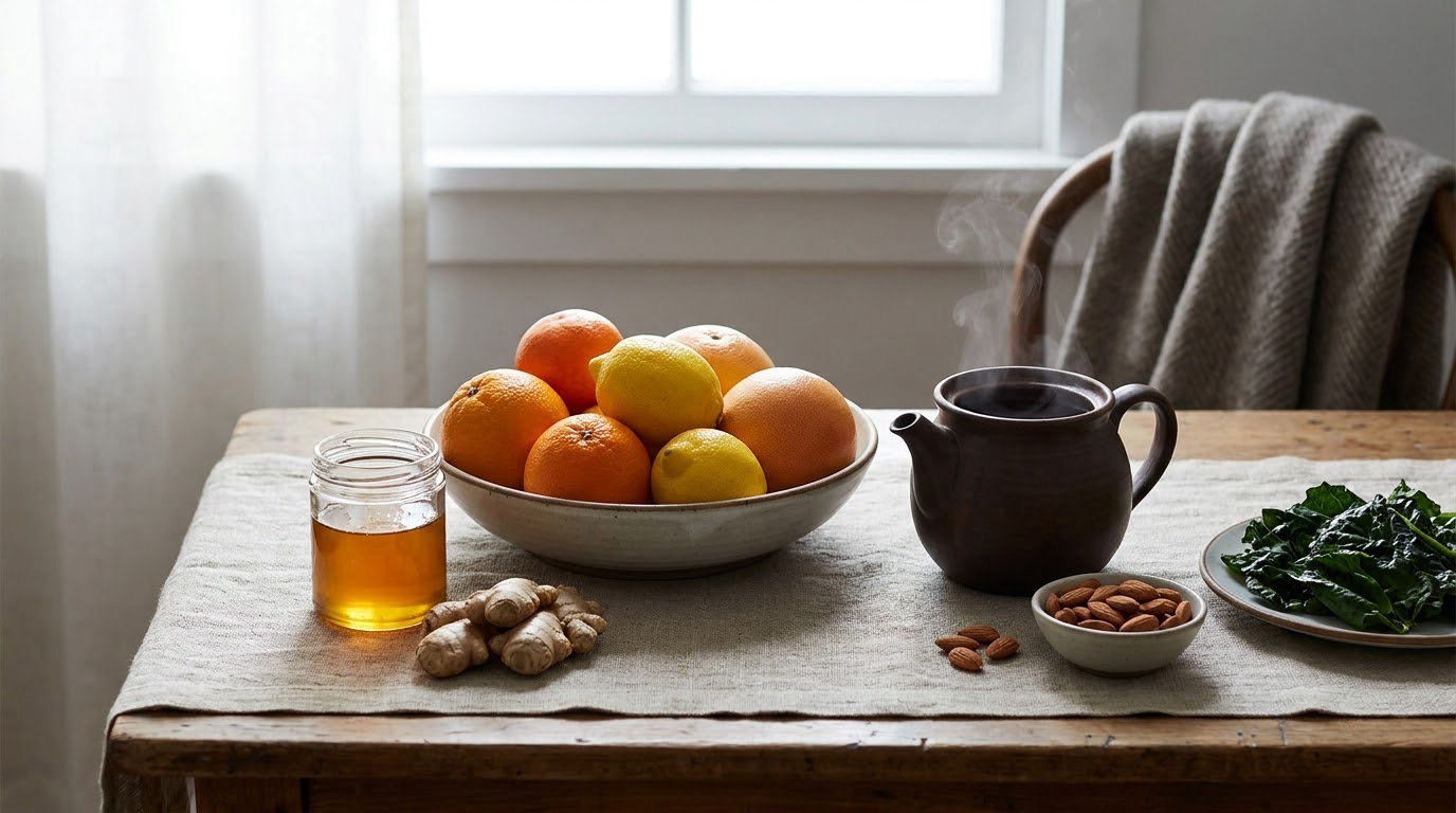 foods that support immune health through winter