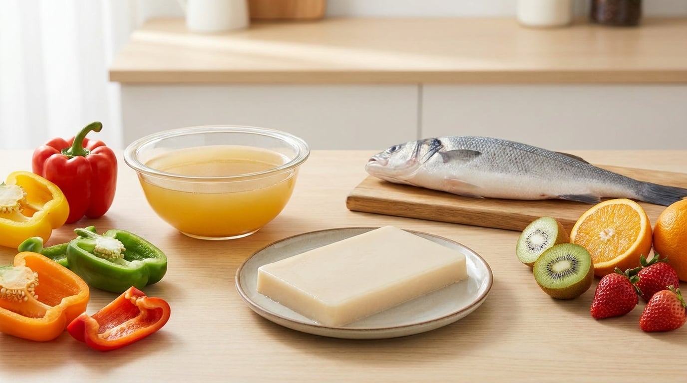 how to get more collagen from food