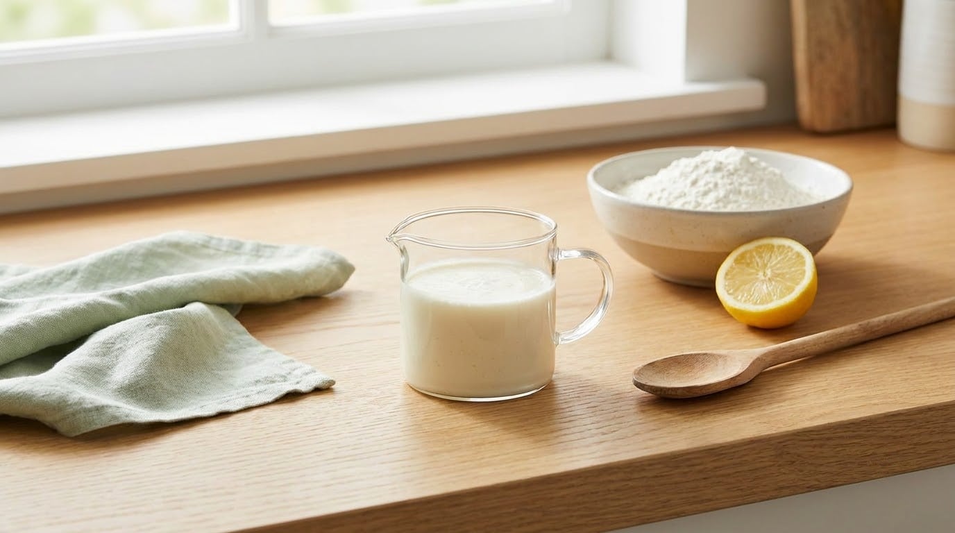 how to make vegan buttermilk for baking