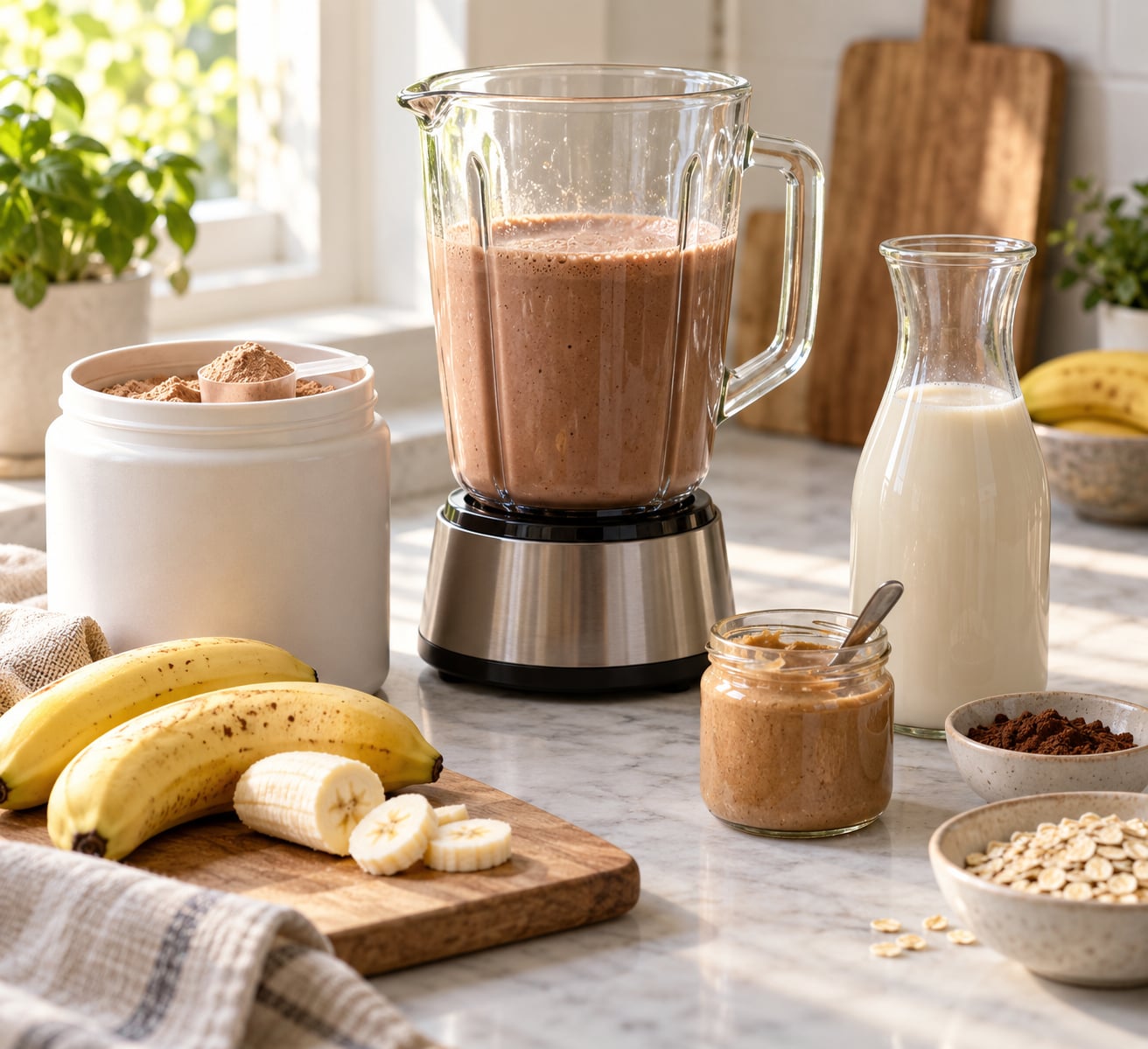 how to make a vegan protein shake at home