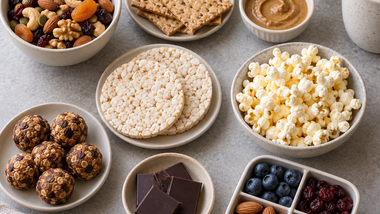 healthy snacks for work that need no fridge