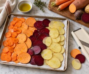 how to make veggie chips at home