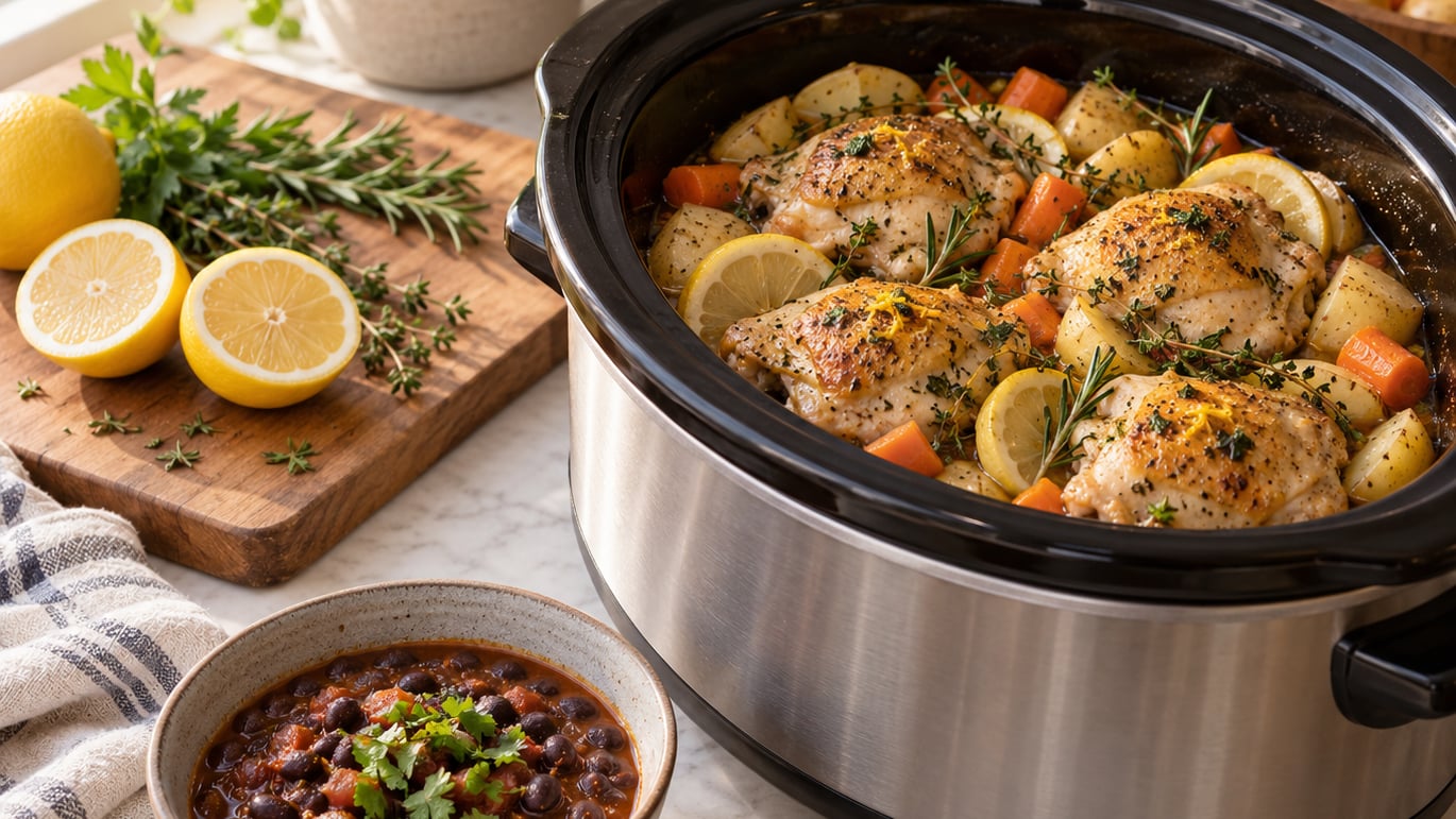 healthy slow cooker recipes for busy weeknights