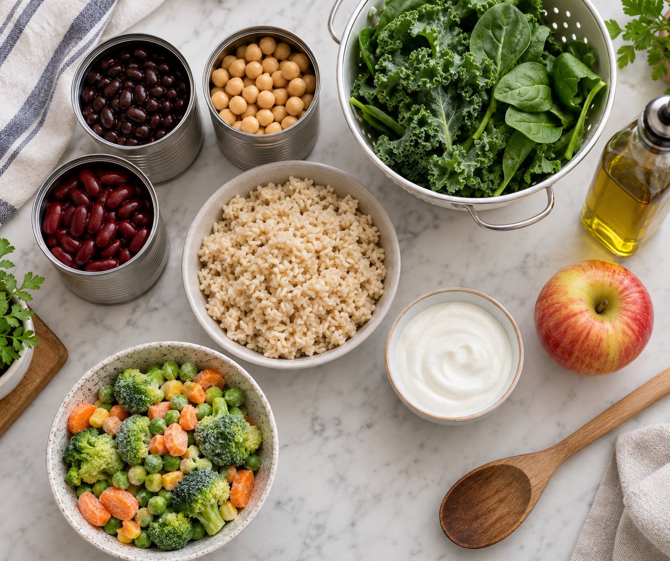 how to eat healthy with no time to cook