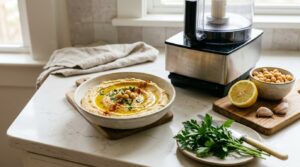 how to make hummus without tahini