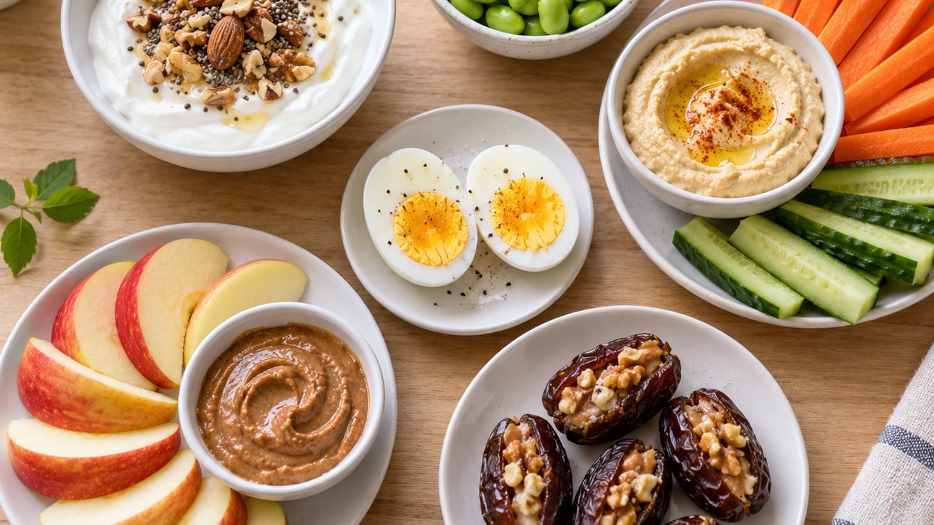 healthy high protein snacks without meat