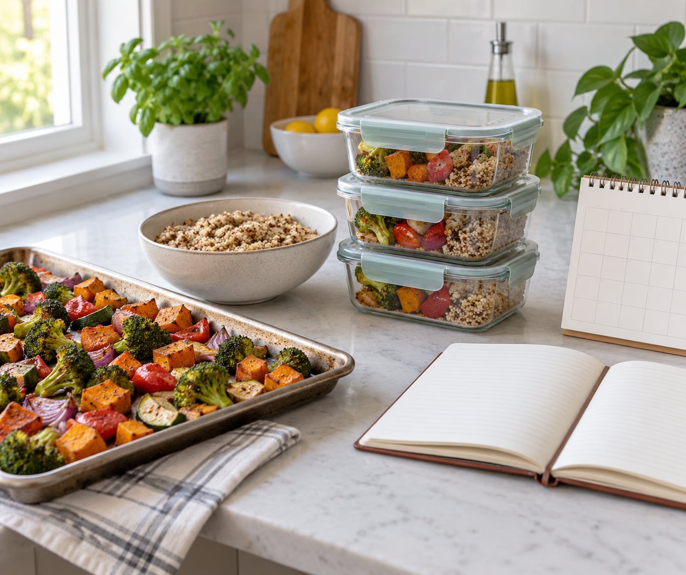 how to meal prep for the week for beginners