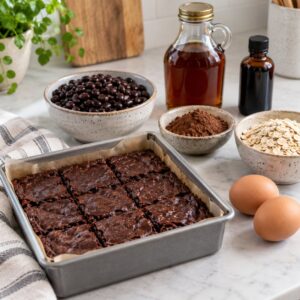 how to make a healthy brownie with black beans