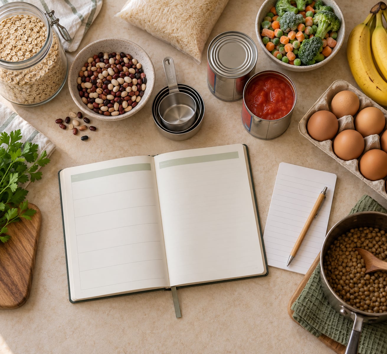 how to plan healthy meals on a budget
