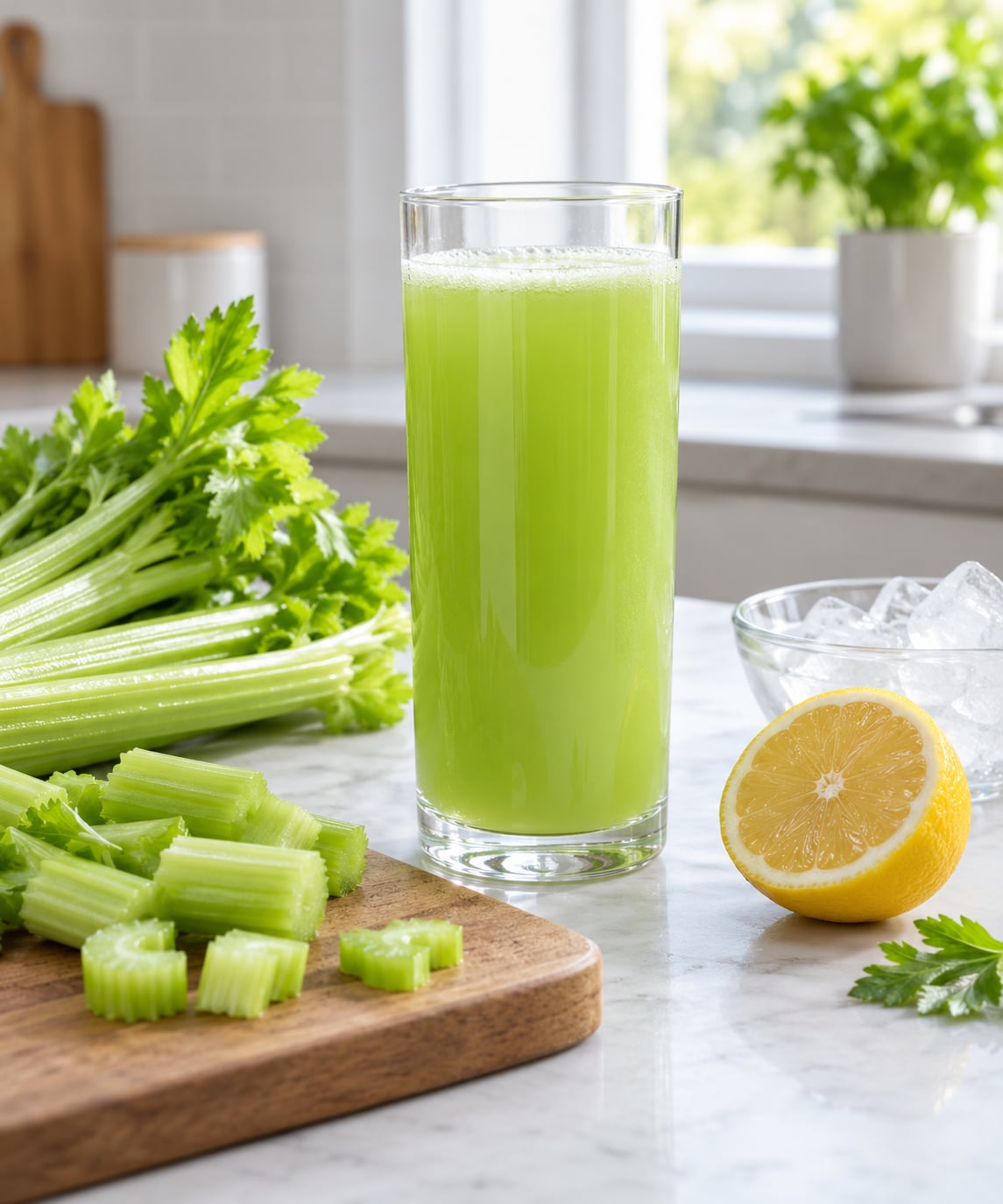 how to make celery juice in a blender