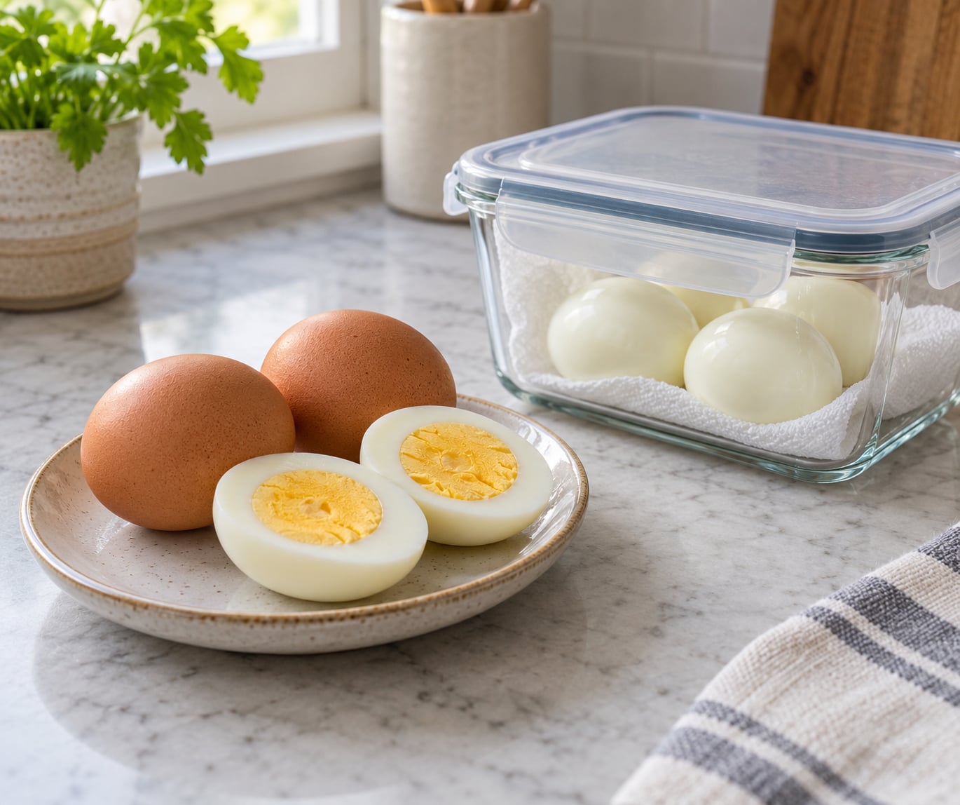 how long do hard boiled eggs last in the fridge