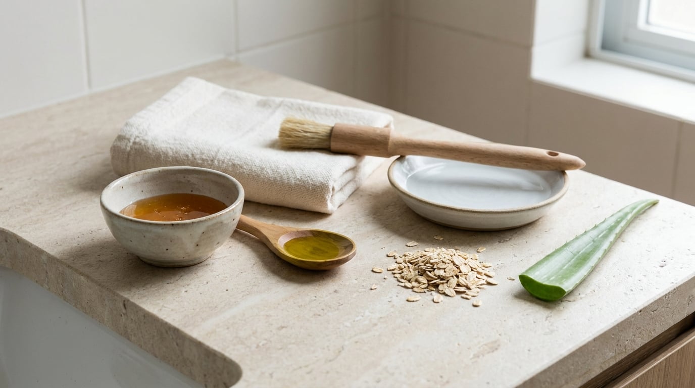 how to make a honey face mask for dry skin