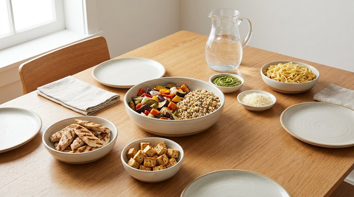 how to cook for a family with different diets