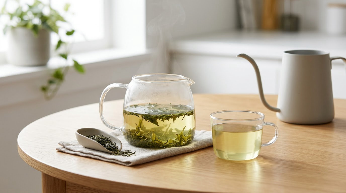 how to brew green tea without bitterness