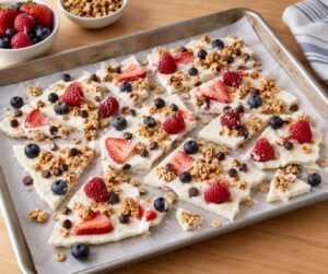 how to make frozen yogurt bark