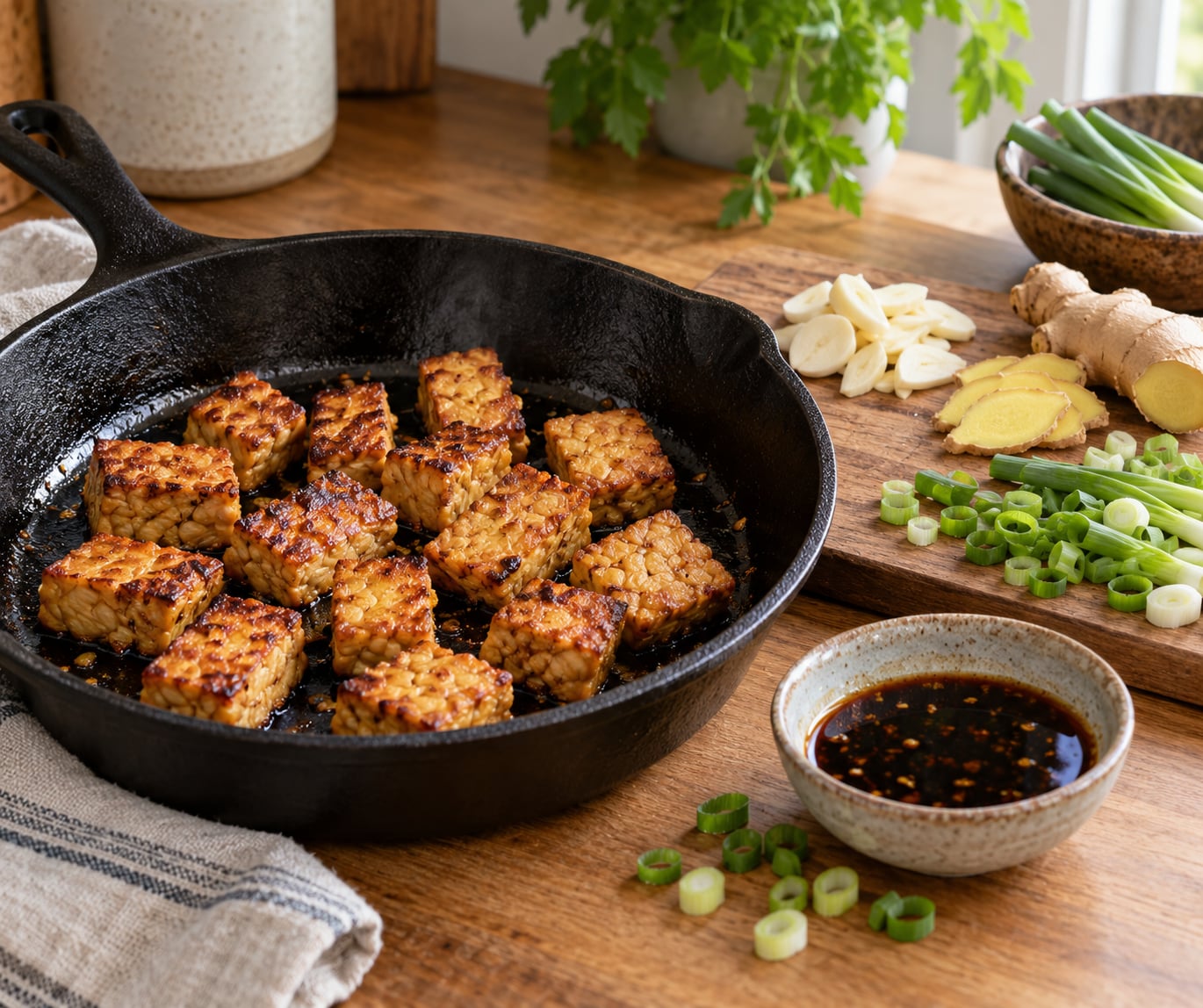 how to cook tempeh so it is not bitter