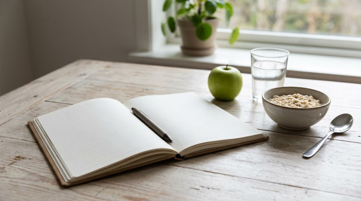 how to keep a food and symptom journal